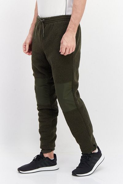 Fourlaps Men Regular Fit Sweat Pants, Army Green