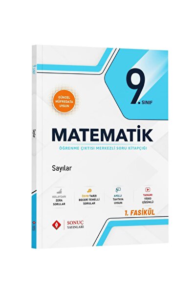 Sonuç Yayınları 9. Sınıf Matematik Modüler Set 2025-2026 Yeni Müfredat