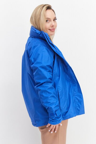 Trespass Women Plain Bomber Jacket, Blue