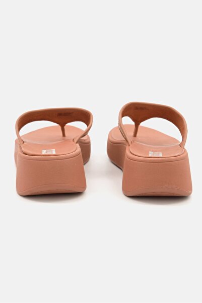 Fitflop Women Slip On Woven Toe-Post Sandals, Tan