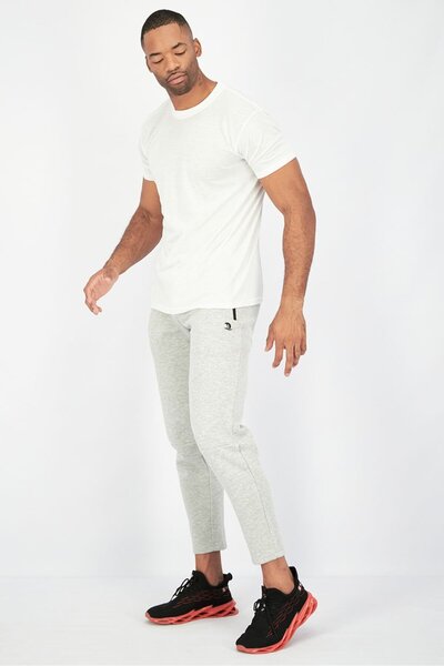 Nordland Men Drawstring Pull,On Jogger Pants, Grey