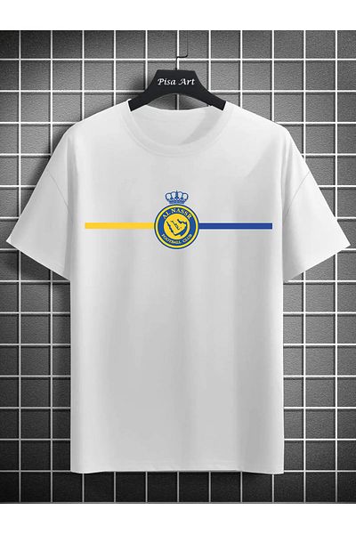 Pisa Art Μπλουζάκι με μινιμαλιστικό σχέδιο Al Nassr Unisex Fan