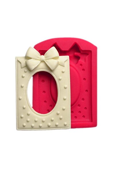 ipekhobi Noktalı Fiyonklu Çerçeve Kalıbı (10-15 Cm)