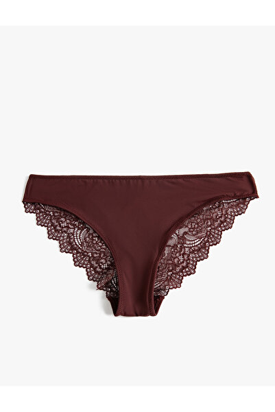 Koton Βραζιλιάνικο εσώρουχο Δαντέλα Κανονική μέση