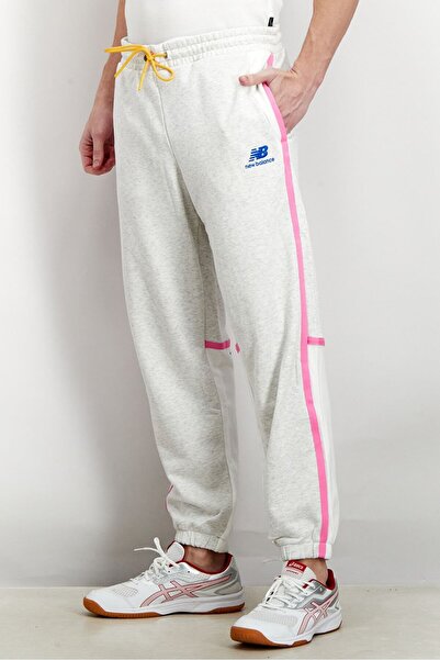 New Balance Men Athletic Fit Amplified Jogger Pants, Beige