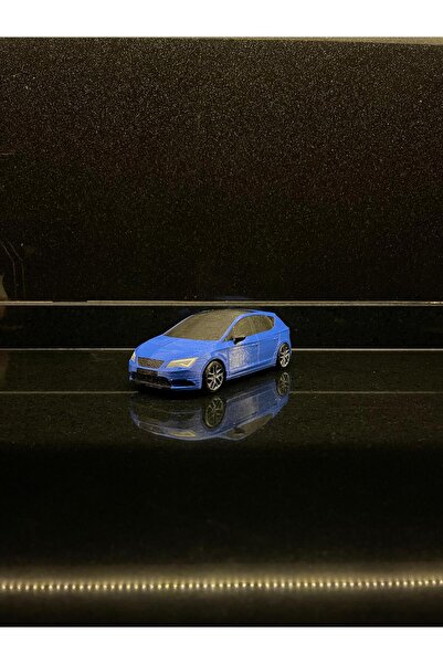 HF DESIGNER Leon Mk3 2013-2020 Maket Araba (MAVİ)