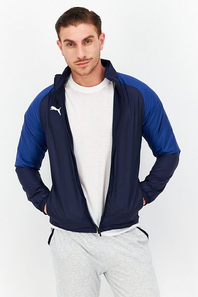 Puma Men Sportswear Fit Training Track Jacket, Navy Blue