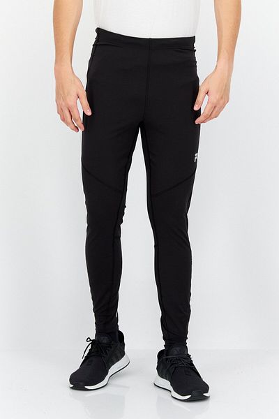 Fila Men Sportswear Fit Rishiri Pull-on Running Tights, Black