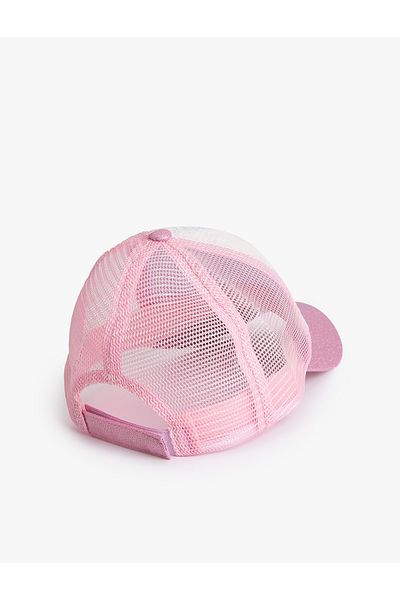 Koton Mesh Cap Hat Sequined Sequined