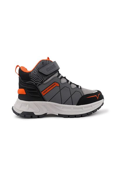 Cool Χειμερινές ανδρικές μπότες Leroy Velcro Smoked