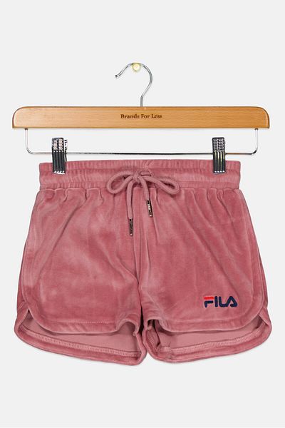 Fila Kids Girl Drawstring Sport Shorts, Peach