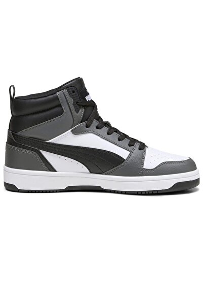 Puma Rebound V6 Білий Чорний Сірий Унісекс Кросівки зі шнурівкою Спортивне взуття