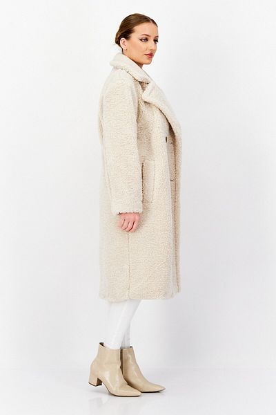 Bearpaw Women Teddy Trench Coat, Ivory