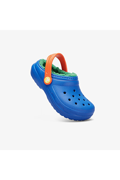Crocs Classic Lined Clog Çocuk Mavi Terlik