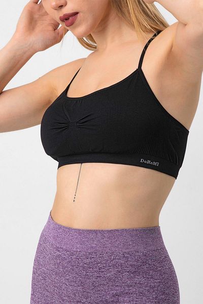 Doremi Cross Back Strap Sports Bra