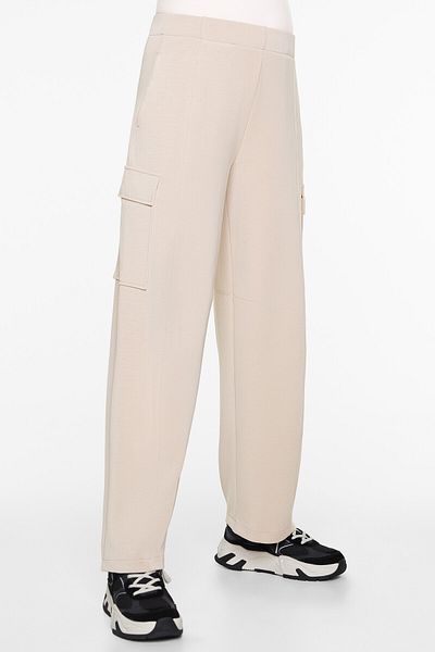 Oysho Barrel trousers with modal
