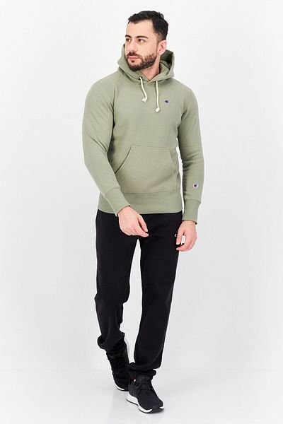 Champion Men Sportswear Fit Long Sleeves Training Sweatshirts, Pale Olive