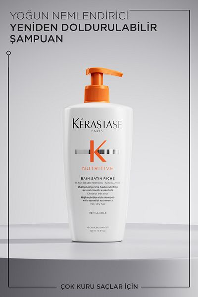 Kerastase Nutritive Bain Satin Riche Intensive Moisturizing Shampoo 500 ml