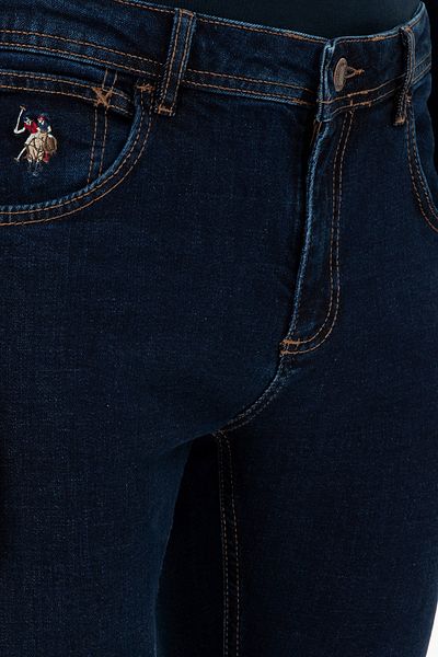 U.S. Polo Assn. U.S. Polo Assn. Men's Woven Slim Fit Navy Blue Jeans Pants