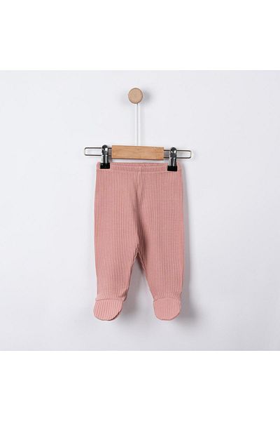 Lolons Rubber Waisted Report Fabric Baby Girl Booties Single Bottom Baby Booties