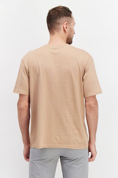 Marvel Men Crew Neck Short Sleeve Graphic Print T-shirt, Tan