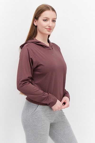 Puma Women Sportswear Fit Training Sweatshirt, Dusty Plum