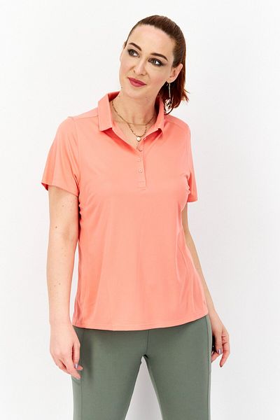 Puma Women Sportswear Fit Golf Polo Shirt, Pink