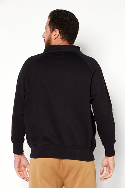 Champion Men Sportswear Fit Long Sleeve Training Sweatshirt, Black