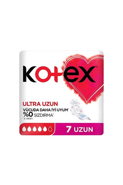 Kotex Ultra Single Long Pad 7 Pack X 2
