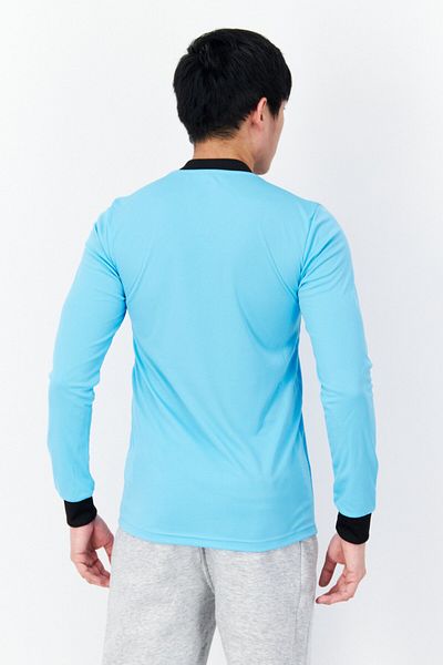 adidas Men Sportswear Fit Long Sleeve Football Top, Turquoise