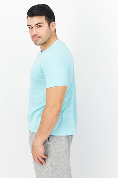 EVERLAST Men Sportswear Fit Training T Shirt, Turquoise
