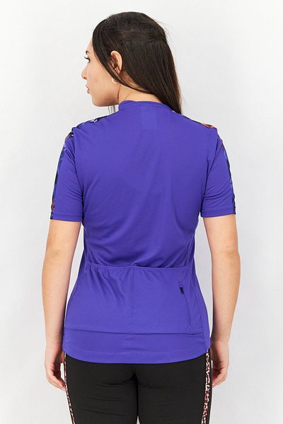 adidas Women Sportswear Fit Short Sleeve Training T-shirts, Blue-violet Combo