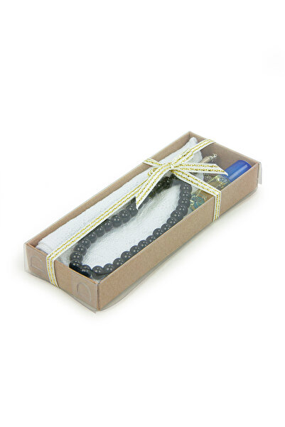 ihvan online Ароматична молитовна шапочка з чотками для чоловіків, подарунковий набір для хаджу та умри