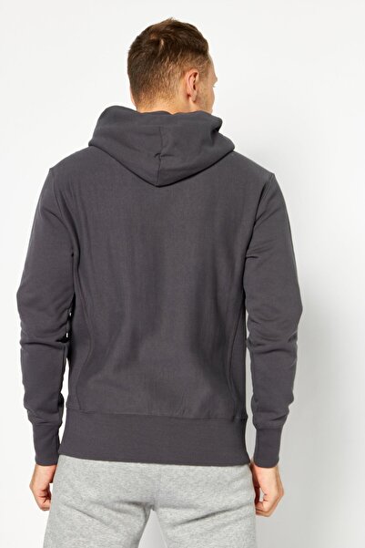 Champion Men Sportswear Fit Long Sleeves Training Hoodie, Grey