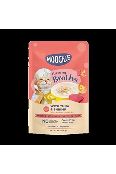 MOOCHIE Çorba Kedi Ödülü Ton-karides 40 gr - Tp753018