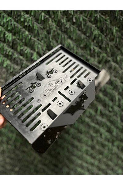 Barcode Works Batman Motorsiklet Plakalık 3D Mat Model Siyah