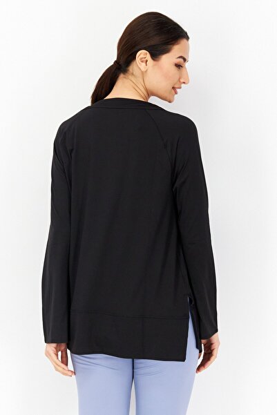 Puma Women Sportswear Fit Long Sleeves Running Top, Black