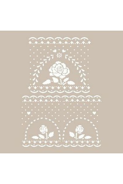 Cadence Rose Model As427 A4 Stencil