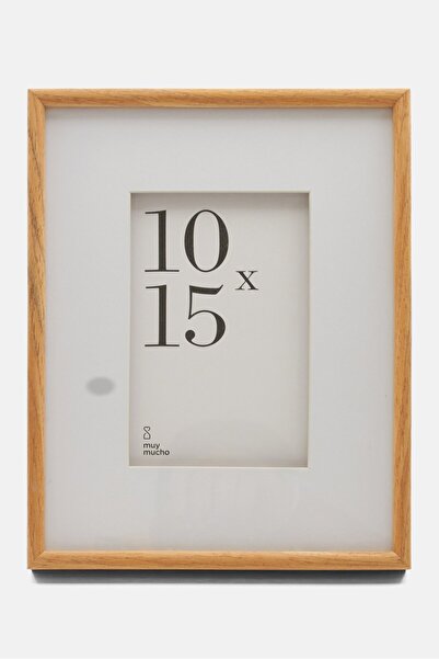 Muy Mucho إطار صور خشبي 10 × 15 سم، بني