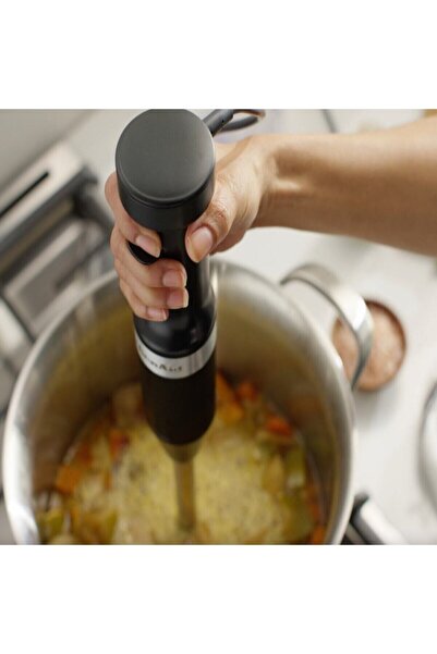Kitchenaid Aksesuarlı El Blenderı Seti Matte Black 5KHBV83EBM