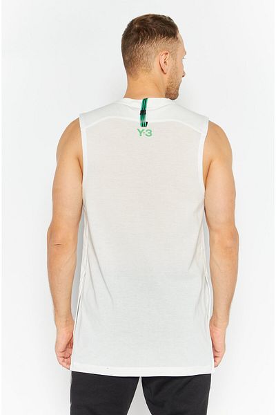 adidas Y-3 By Yohji Yamamoto Men Sportswear Fit Training Top, White
