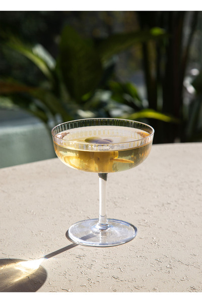 The Mia Footed Glass Ice Cream Bowl 11x12 cm