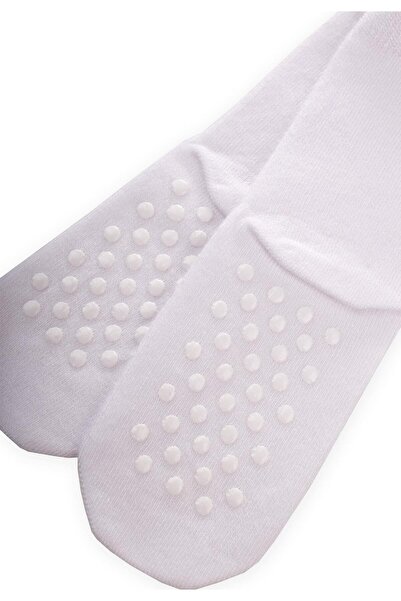 Cigit White Bamboo Children's Socks - Abs Sole