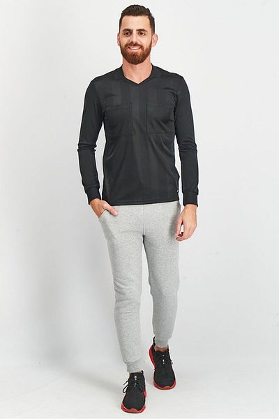 adidas Men Sportswear Fit Long Sleeve Training Top, Black