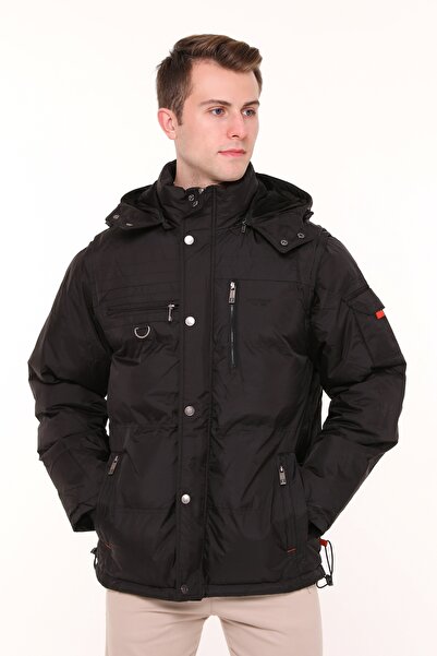 Pointback 5615 Kolu Çıkabilen Rüzgar Geçirmez Su İticili Mont