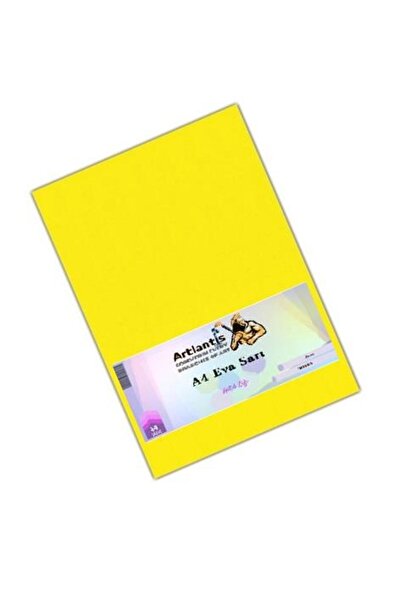 Artlantis Sarı Eva A4 20x30 5 Adet Eva 20*30