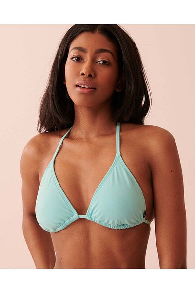La Vie en Rose TURQUOISE Triangle Bikini Top