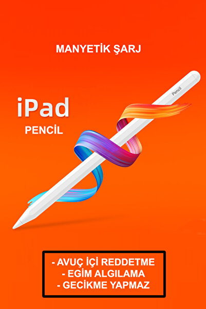 CONOCER Ipad 10.2 Inç 2021 (9-10. Nesil) Avuç İçi Algılamayan Eğimle Çizim Ka...