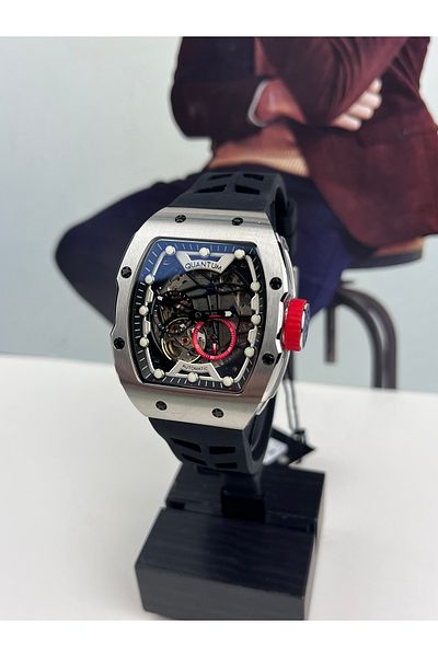 Quantum Automatic Men's Wrist Watch 5 Atm Waterproof