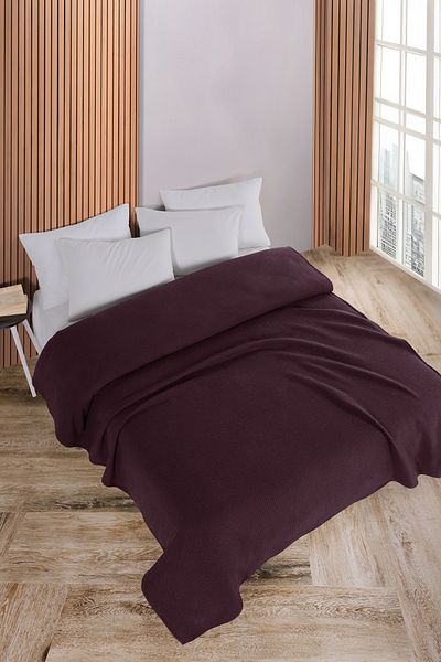 Evim Cotton Plum Bedspread 200X230 cm Specialized for Two People
